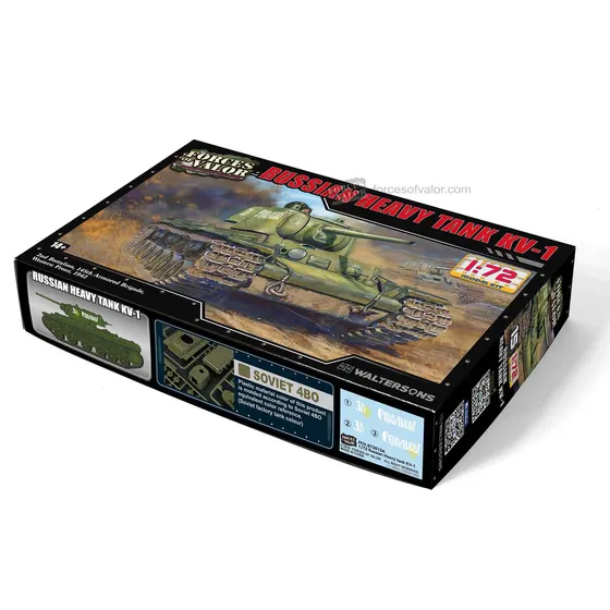 Model Kit Tanque Russia Western May 1:72 Forces Of Valor