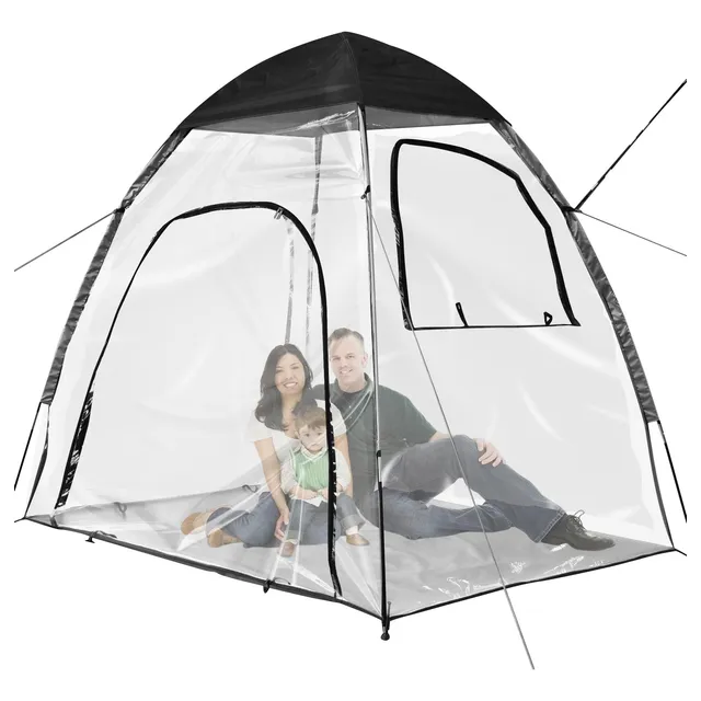 Tienda Campaña Transparente Invernadero Sitio Casa Pvc Vista