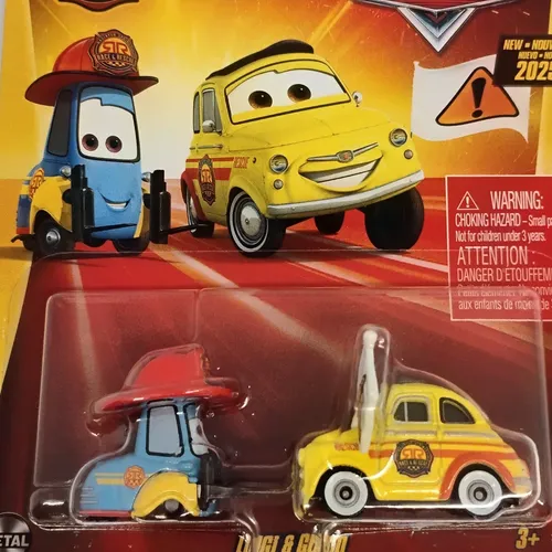 Disney Cars Luigi & Guido Race & Rescue | MercadoLivre