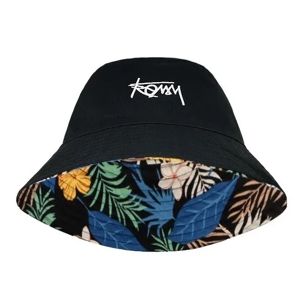 Gorro Sombrero Pescador Doble Faz Bucket Hat Playa Moda