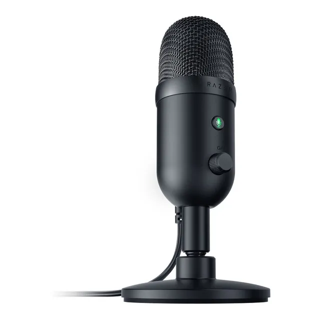 Microfono Gamer Razer Seiren V2 X Usb Streaming Black Color Negro