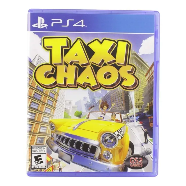 Juego multimedia físico Taxi Chaos Ps4