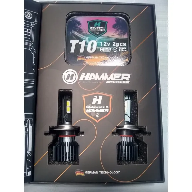 Luces Led H4 Hammer 75w 20.000lm Aveo Lt Spark Vitara