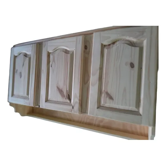 Alacena Pino 120 Cm Economica - Acabado/terminacion Rustica