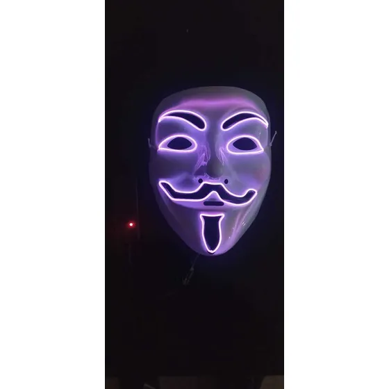 Mascara V De Venganza,vendetta, Con Luz Led