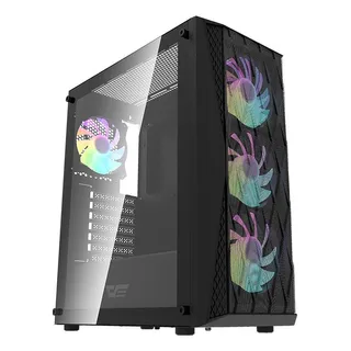 Gabinete Gamer Aigo Darkflash Dk352 Mesh Mid-tower 4 Fans Gabinete Gamer Aigo Darkflash Dk352 Mesh Mid-tower 4 Fans
