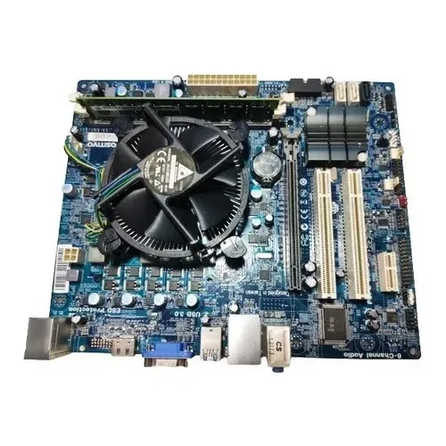 Kit Placa Mãe 1155 Intel Dual Core + Memória 4gb Ddr3 Cooler