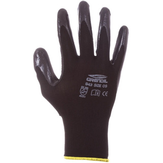 Kit 12 Pares Guantes De Nylon Con Nitrilo En Palma Kit 12 Pares Guantes De Nylon Con Nitrilo En Palma