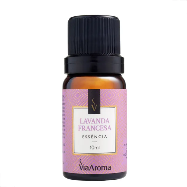 Via Aroma Essência Lavanda Francesa 10ml - Aromatizador
