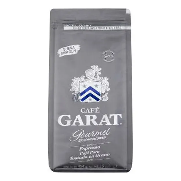 3 Pza Garat Café En Grano Garat Espresso Entero 454 Gramos