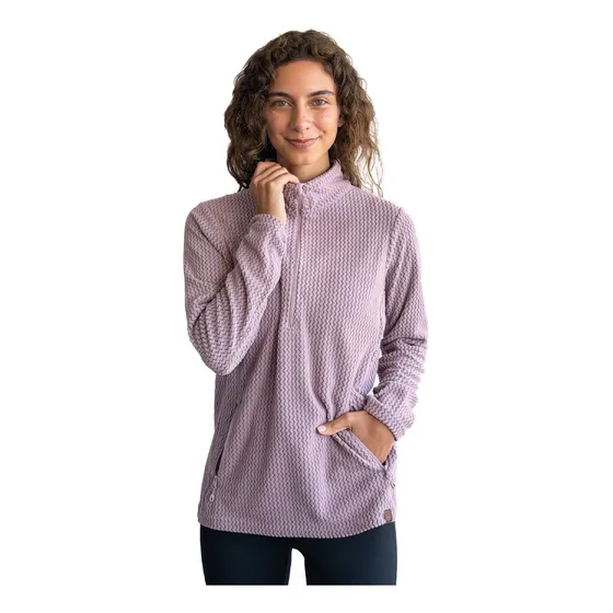 Chaqueta Pullover Mujer Polar Light-trail Pangue Lenga®