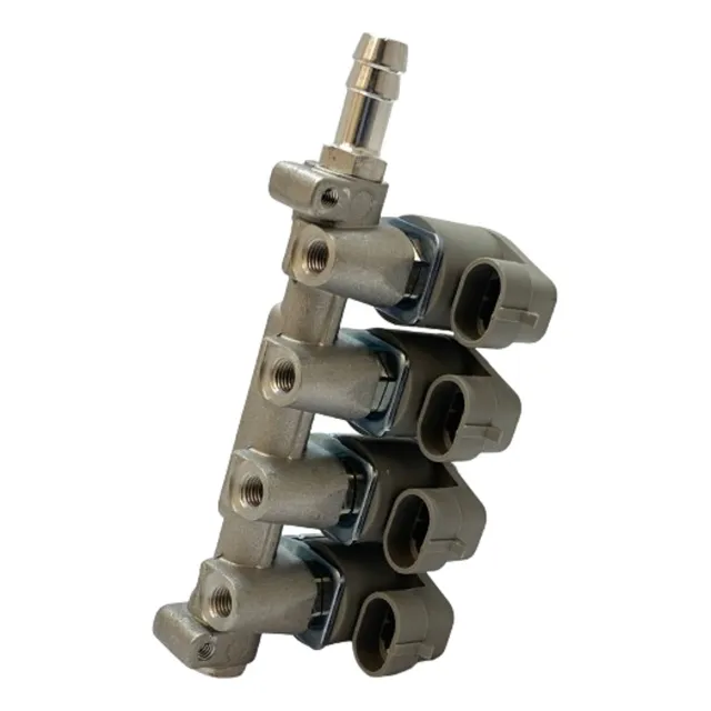 Flauta Bico Injetor Gnv Rail / Valtek Lovato Igt Sgv Tury