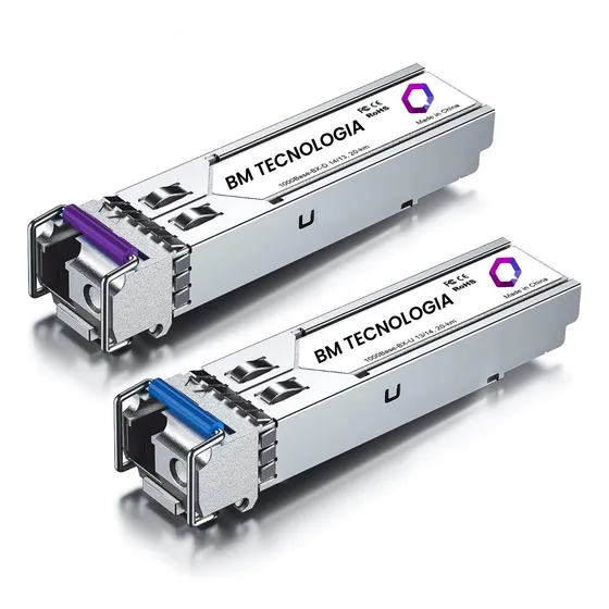 Par Bidi Sfp+ 10g 20km Sm Lc Mikrotik Ubiquiti Huawei Arista