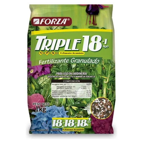 Fertilizante De Plantas Triple 18-18-18 X Kilo