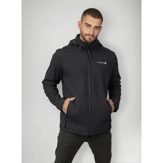 Chamarra Hombre Con Forro Fur Y Capucha Pol8893r Greenlander