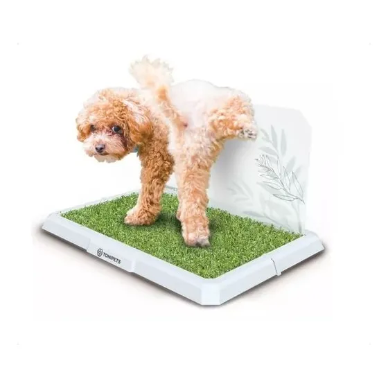 Bandeja Sanitaria Para Perros Tonipets Tamaño S Color Blanco