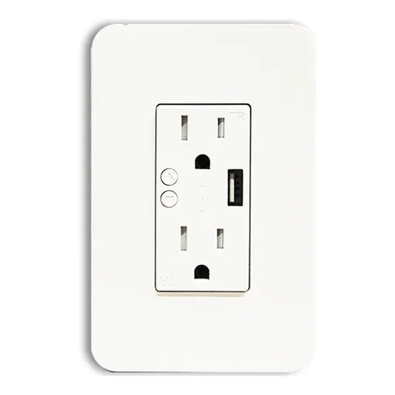 Contacto Tomacorriente Wifi Duosmart A60 2 Contactos 1 Usb
