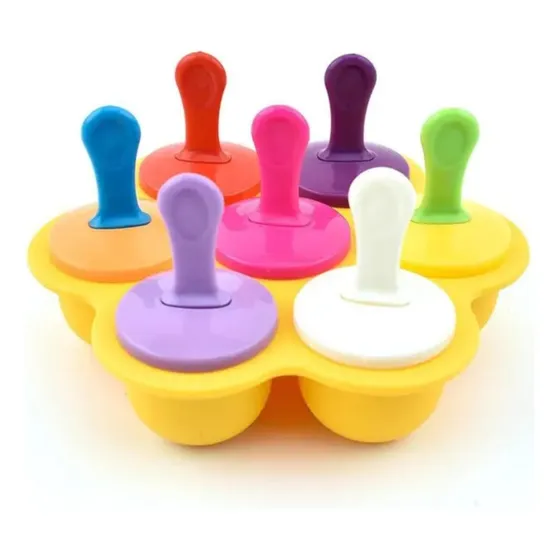 Moldes De Silicona Para Helados Niños Bebé