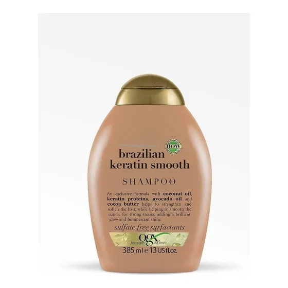 Shampoo Ogx Keratina Brasileña 385ml