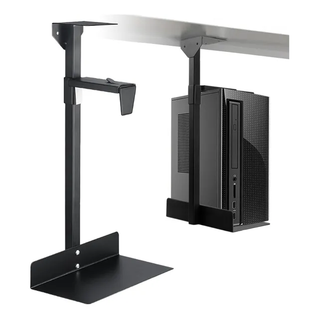 Soporte Para Cpu De Pared Ajustable Debajo Del Escritorio