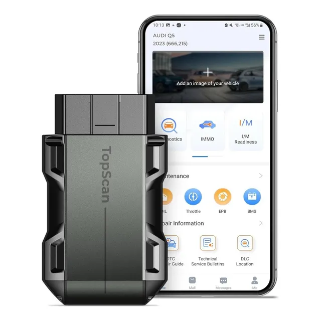 Scanner Topdon Topscan Pro Con Can Fd Multimarca Español