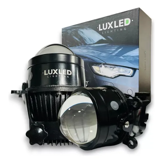 Kit Proyectores Led Universales Lupa Antiniebla Alta/baja