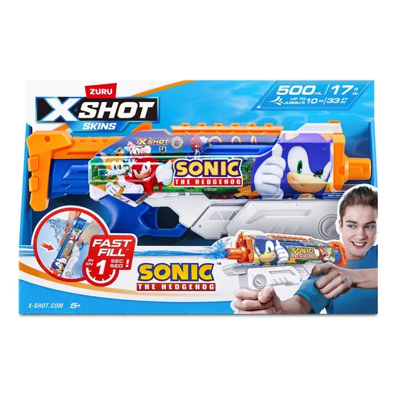 Pistola De Agua De Sonic Xshot Skins Zuru Original