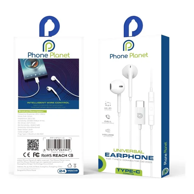 Audifonos Tipo C Compatibles Con iPhone 15/16 Android