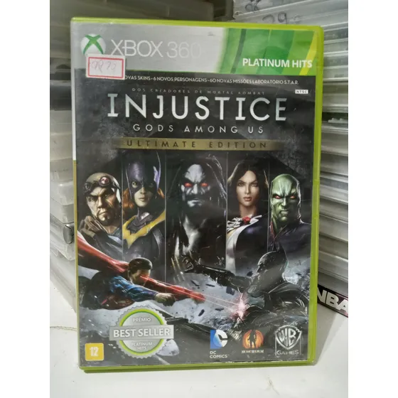 Injustice Gods Among Us Xbox 360 Mídia Física