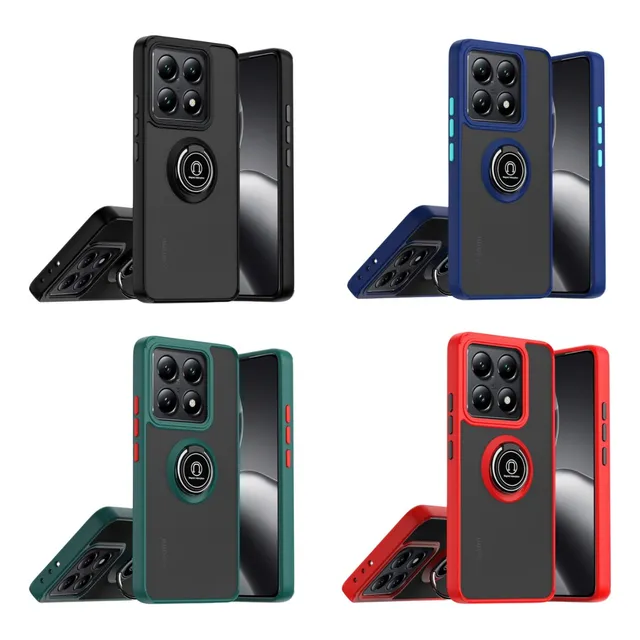 Case Funda Hardness Ring Para Xiaomi 14t / Xiaomi 14t Pro