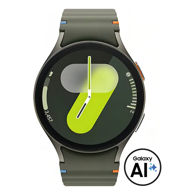 Samsung Galaxy Watch Watch 7 44mm Display De 1.47 Con Correa De Fkm - Color Khaki