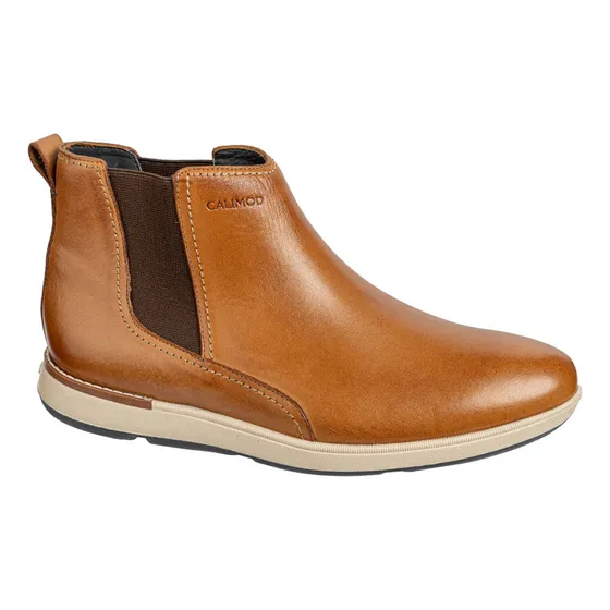 Botines Hombre Calimod Cyx-002 Cyx-002 Canela - Calimod Tall