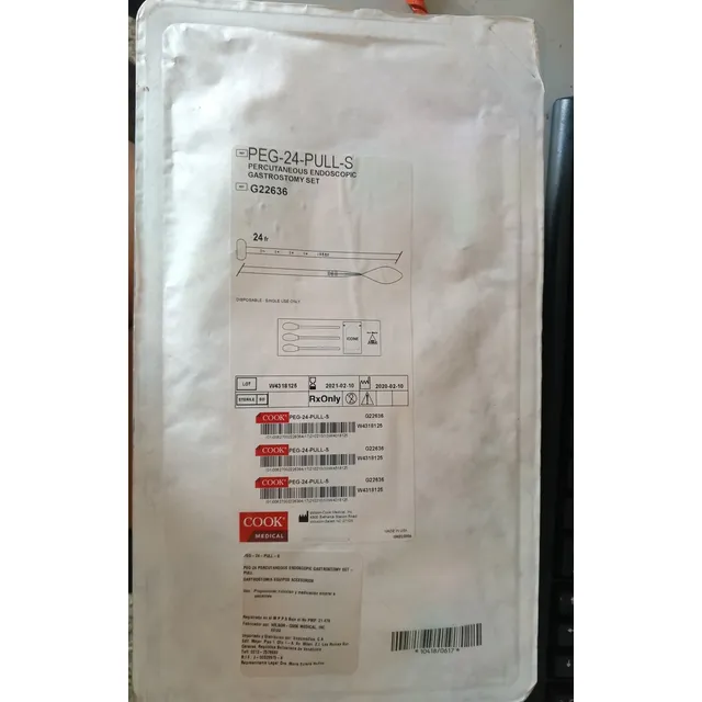 Kit Gastrotomia Endoscopica Percutanea Peg-24-pull-s