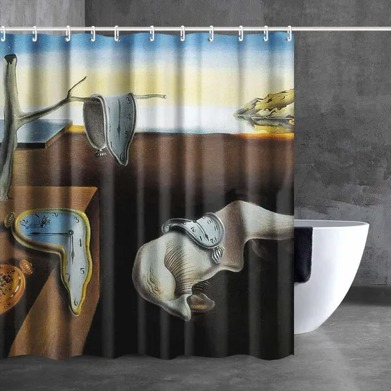 Invin Art Version Mejorada Cortina Ducha Baño Persistencia