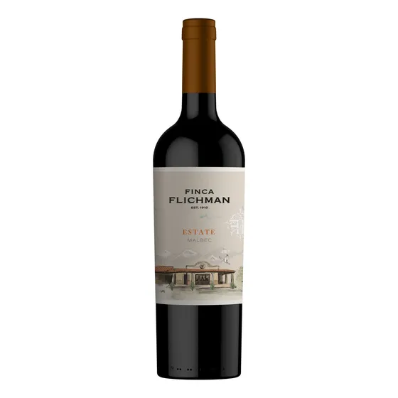 Vino Tinto Malbec Finca Flichman Estate 750 Ml.