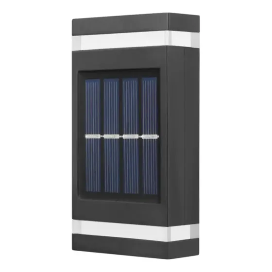 Lampara Pequeña Para Pared, Recarable Con Panel Solar