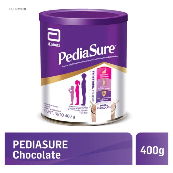 Pediasure Complete Suplemento Sabor Chocolate 400g