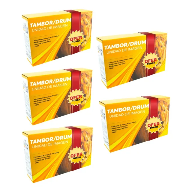 5 Pza Tambor Dr890 Compatible Con Hl-l6200dwt