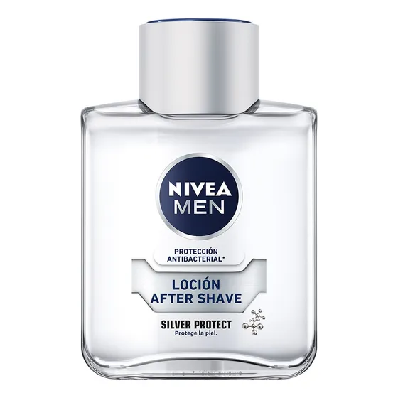 After Shave En Loción Nivea Men Silver Protect Antibacterial 100ml