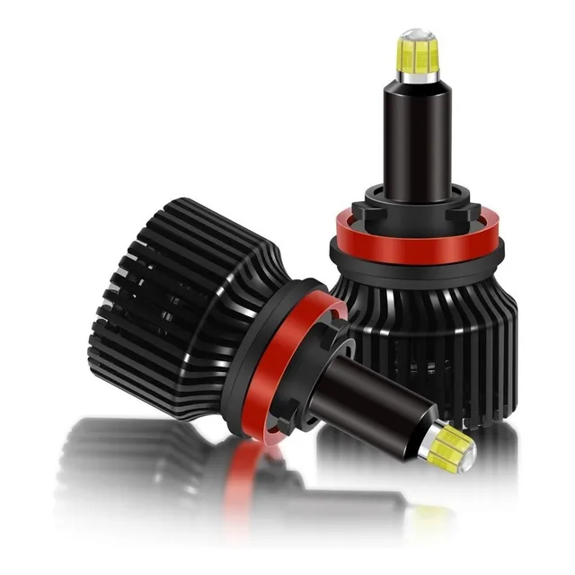 Kit Turbo Foco Led 360° Lupa Auto Camioneta H7 36000lm 10w