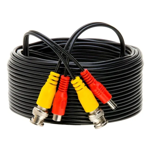 Cable Bnc P/camaras Hd 20mts Dc+video Exterior Anbyte