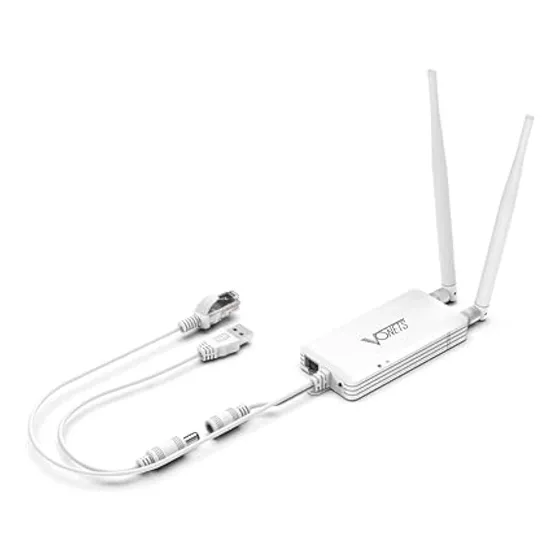 Vonets Vap11s-232 Adaptador Wifi A Ethernet De 300