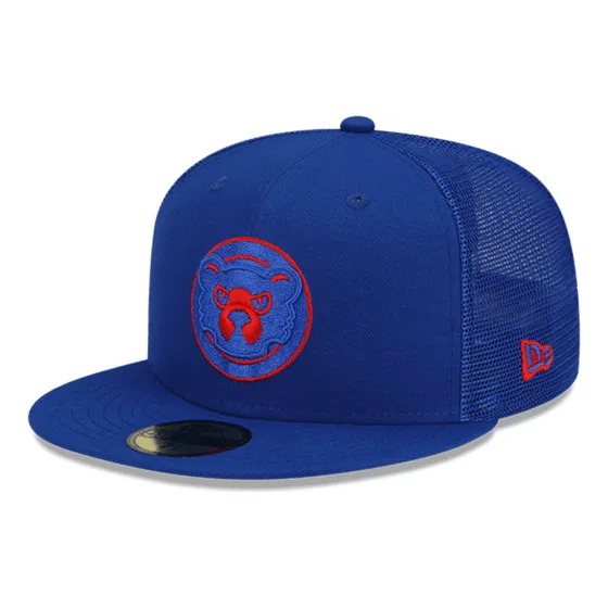 Gorra Chicago Cubs Batting Practice 59fifty Cerrada Azul New