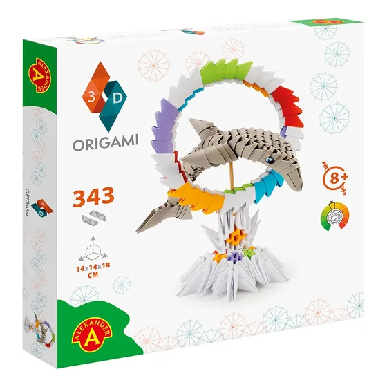 Origami 3d - Delfín