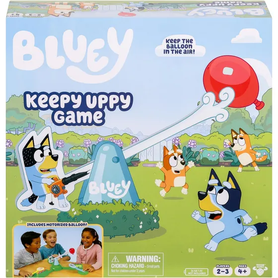 Juego Azul Keepy Uppy. Ayuda, Bingo Y Chile A Mantener El Gl