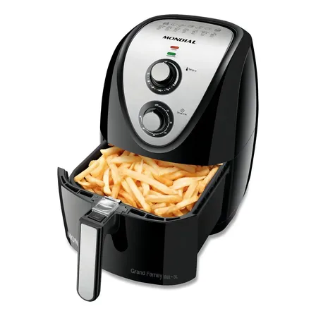 Fritadeira Sem Óleo Air Fryer 5L Mondial, 1900W - AFN-50-BI
