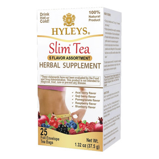 Surtido De 5 Sabores Hyleys Slim Tea Con Te Verde Y Senn... Surtido De 5 Sabores Hyleys Slim Tea Con Te Verde Y Senn...