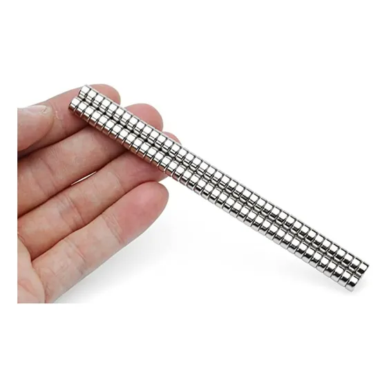 100 Micro Imán 5mm X 2mm Potente N35 Neodimio Ef