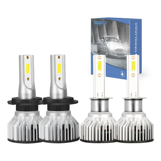 Kits De Faros H1 H7 6000k Led De Luz Alta Y Baja 360°