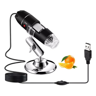 Mini Microscopio Digital Usb Led 1000x Zoom Negro Mini Microscopio Digital Usb Led 1000x Zoom Negro